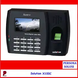 Solution X100-C - Mesin Absensi Finger - Garansi 2 Tahun