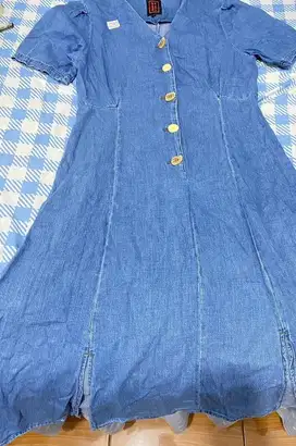 Dress denim Preloved