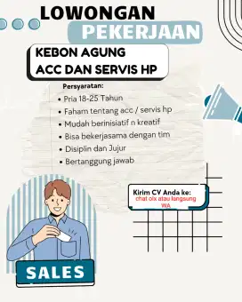 LOKER TEAM PENJUALAN