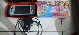 Jual Nintendo Switch Pokemon Lite Mulus dan klo barter PS4 silahkan