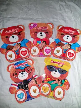 Cokelat Silverqueen Chunky Bear Spesial Edisi Valentine ( 3x30gr )