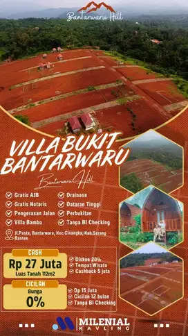 Tanah Kavling Villa Bantar Warungwangi