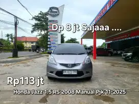 Dp8jt Jazz RS 2008 MT istimewa Pjk11-2025