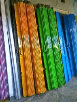 Folding gate rolling door