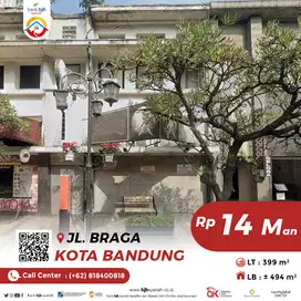 DIJUAL RUMAH ASETKU – JL. BRAGA (Ruko) KOTA BANDUNG