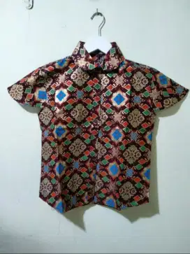 Atasan Batik Anak Perempuan Modern Umur 3-4 Tahun Batik Anak Perempuan