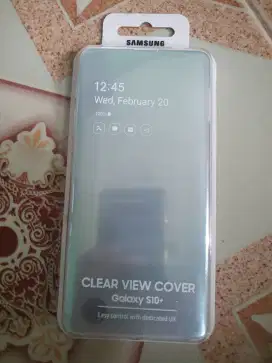 Case samsung s10+ clear view cover