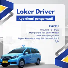 lowongan driver/supir/sopir/pengemudi