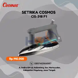 Cosmos CIS-318 F1 Setrika / Gosokan Alas Stainless Steel 400 Watt