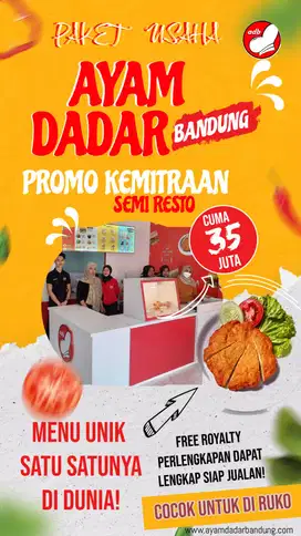 Franchise Ayam Dadar Bandung: Bisnis Kekinian, Modal Terjangkau