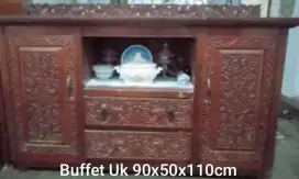 Buffet jati ukir