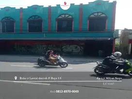 Dijual Ruko 2 Lantai Jl Raya UI Depok