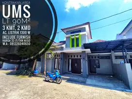 Kontrakan Area Kampus UMS Full Furnish