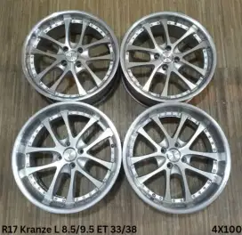 Jual velg mobil lxz r17 4x100 jazz rocky raize yaris mobilio dll