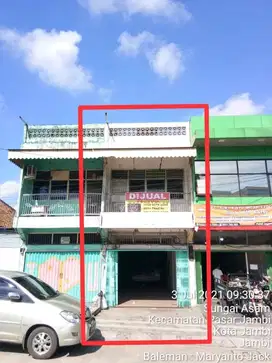 DIJUAL RUKO STRATEGIS DI JLN. GATOT SUBROTO NO. 224 JAMBI