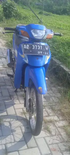 Shogun r 2002st biru mesin sehat siap kerja