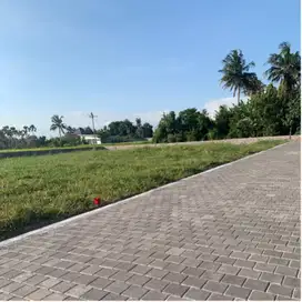 tanah kavling hanya 5 menit ke pantai kedungu view sawah