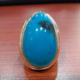 Bacan doko tetes air ring perak
