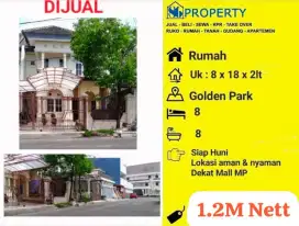 Dijual sangat murah rumah tua dikompleks golden park panakkukang