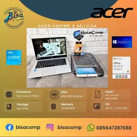 Acer Aspire 3 A514-54 Core i3-1115G4 ssd 512gb ram 8gb FHD