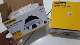 Lampu LED Downlight Krisbow 24 watt 6300K warm white kondisi baru