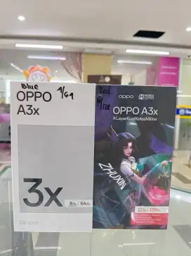 New OPPO A3x 6+6GB/128GB Resmi Segel