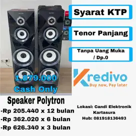 Open Kredit Polytron Speaker