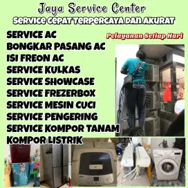 Service AC Bongkar AC Pasang AC Servis Mesin Cuci Kulkas Mati Tulangan