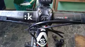 DRUOPBAR/handlebar, FIZIK, cyrano, R1, carbon, original