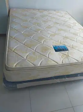 Springbed merk bella ukuran 160x200  termasuk dipannya