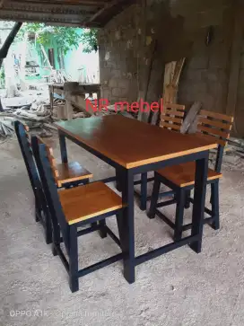 Meja kursi cafe dan makan