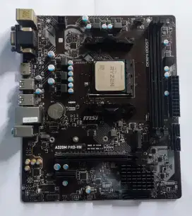 Ryzen 5 3400G + Motherboard A320M Pro-VH MSI