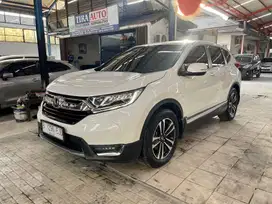 CRV PRESTIGE TURBO CVT 2018 Putih SUNROOF ISTIMEWAH TIRA AUTO