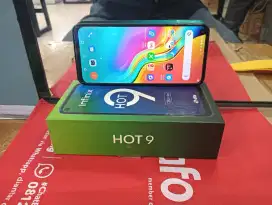 Infinix HOT 9 ram 4/ 128 GB lengkap normal