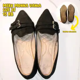 SEPATU FLAT SHOES WANITA SEPATU FLAT SHOES WANITA WARNA HITAM