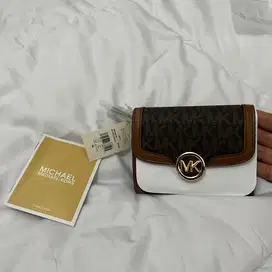 Kondisi Baru (New) Dompet Michael Kors Leida Brown Original