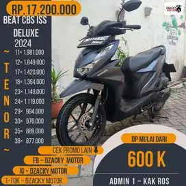 BEAT CBS ISS DLX 2024  JUAL CASHCREDIT DP MULAI 600K