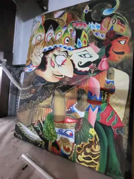 Lukisan wayang indonesia