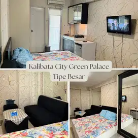 Sewa Apartemen Studio Kalibata City Green Palace 1 Kamar