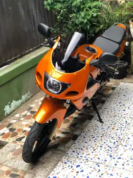 Kawasaki ninja rr 2007 asli orange