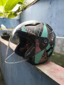 HELM ORIGINAL KYT GALAXY FLAT R NEON FUXIA