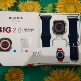 Di jual smartwach tipe i8 ultra harga 140 free ongkir bayar di tempat