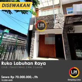 Murah Ruko di Labuhan Raya dekat Jalan Kartini, Semarang