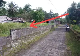 TANAH PEKARANGAN MURAH DI SLEMAN DEKAT JALAN TEMPEL - TURI JK13114