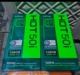 Infinix Hot 50i 6/128 Baru garansi resmi