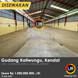 Gudang Bagus Murah Siap Huni  di Kaliwungu Kendal, Kendal