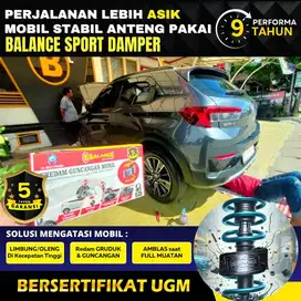 AHLINYA Peredam LIMBUNG & GASRUK di Mobil , Pakai BALANCE DAMPER