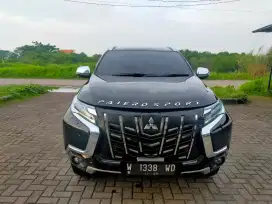 MITSUBISHI PAJERO SPORT DAKAR 2.4 L DISEL AT 2018 HITAM KM 85rb