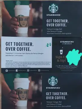 Voucher Starbucks Canggu