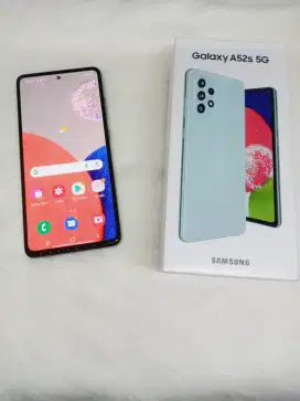 Samsung a52s 256GB 5g lte second Lengkap bisa tt